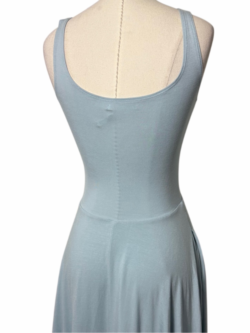 Reformation Rou Mineral Blue Knit MIDI Dress - Picture 9 of 10